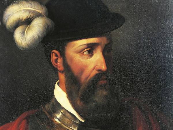 Francisco Pizarro was a Spanish conquistador famous for his expeditions in South America that resulted in the Spanish conquest of Peru.